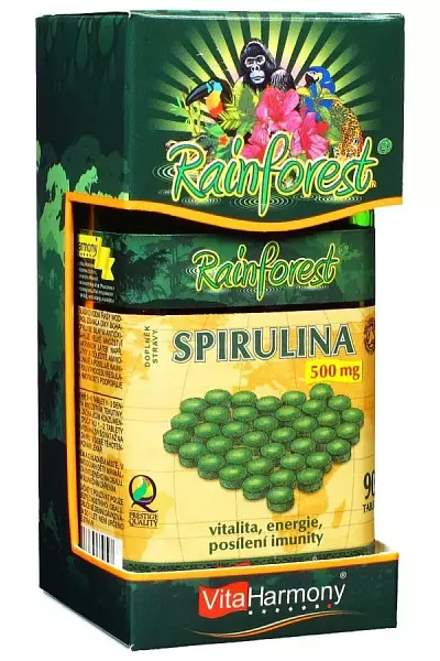 Spirulina 500 mg photo