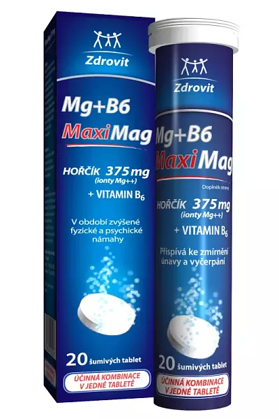 Hořčík + vitamín B6 Maximag photo