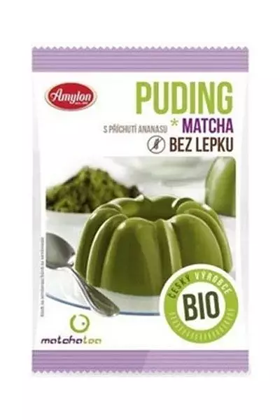 Puding Matcha Tea ananas photo