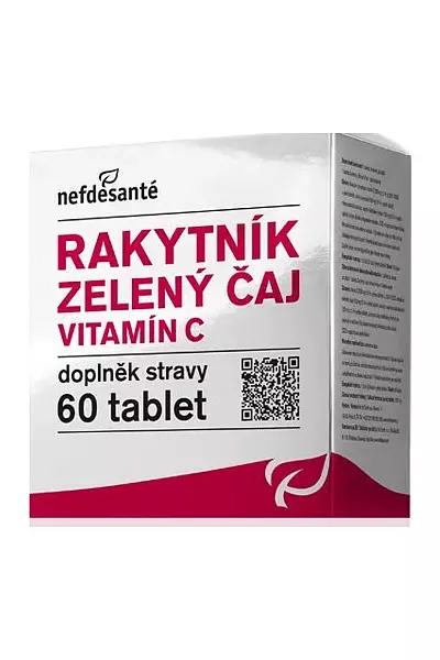 Rakytník + vitamín C + zelený čaj Nefdesante photo