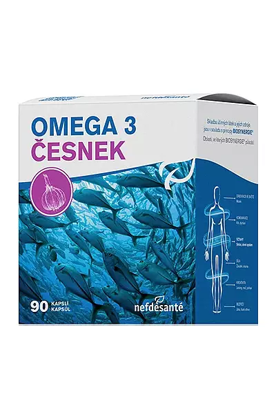Omega 3 česnek Nefdesante photo