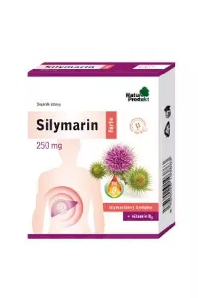 Silymarin forte + vitamin D photo