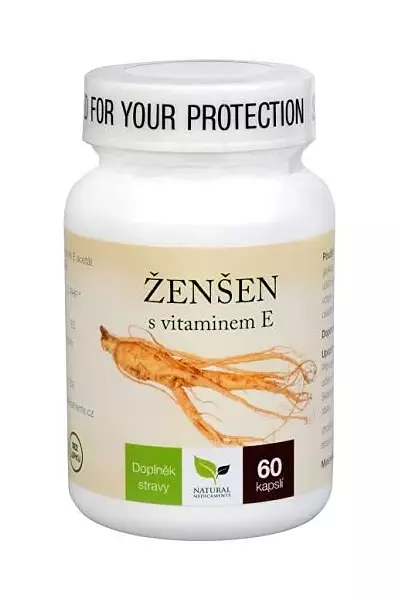 Ženšen + vitamín E photo