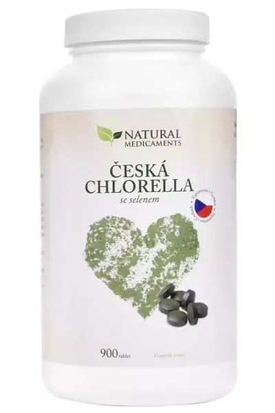Česká chlorella se selenem photo