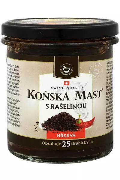 Koňská mast chladivá s rašelinou photo