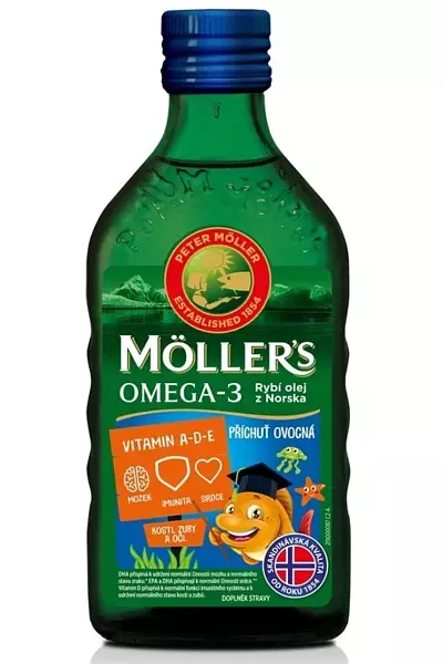 Mollers Omega 3 ovocná příchuť photo