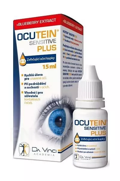 Ocutein sensitive plus kapky photo