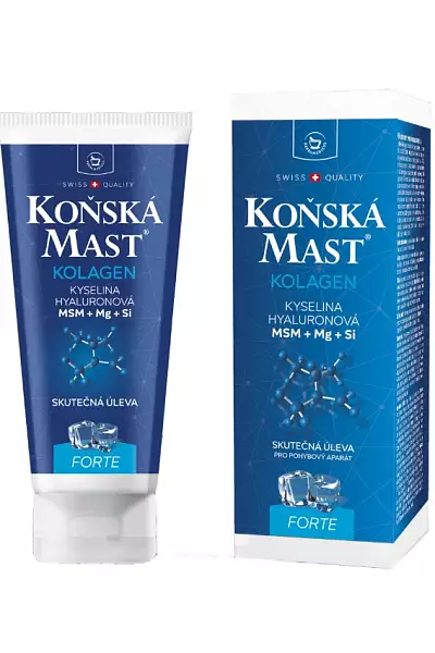 Koňská mast s kolagenem forte chladivá photo