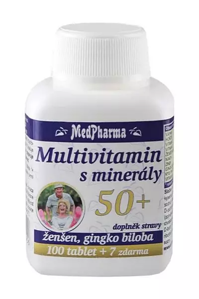 Multivitamin s minerály 50+ photo
