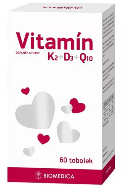 Vitamín K2 + D3 + Q10 photo