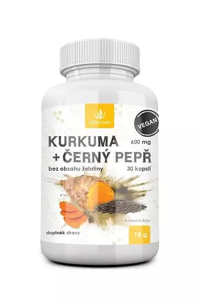 Kurkuma s pepřem – Allnature photo