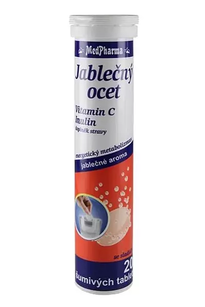 Jablečný ocet + vitamín C + inulin photo