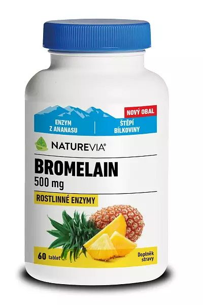 Swiss NatureVia BROMELAIN 500 mg photo
