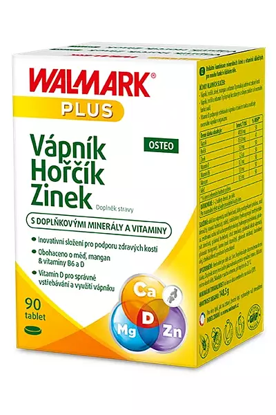 Vápník Hořčík Zinek Osteo photo