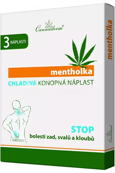Cannaderm Mentholka Chladivá konopná náplast photo