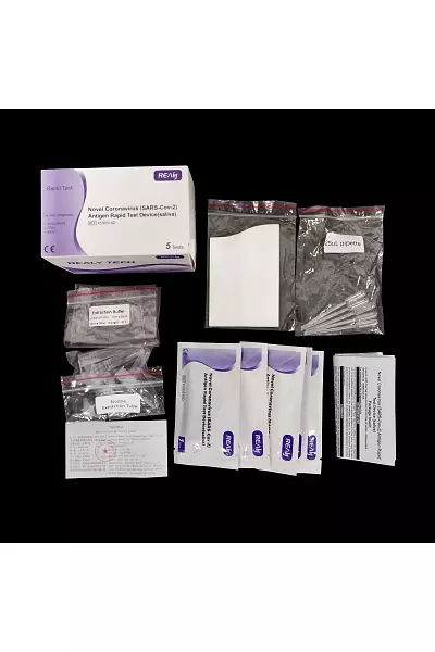Novel Coronavirus (SARS-Cov-2) Antigen Rapid Test Device - test ze slin photo