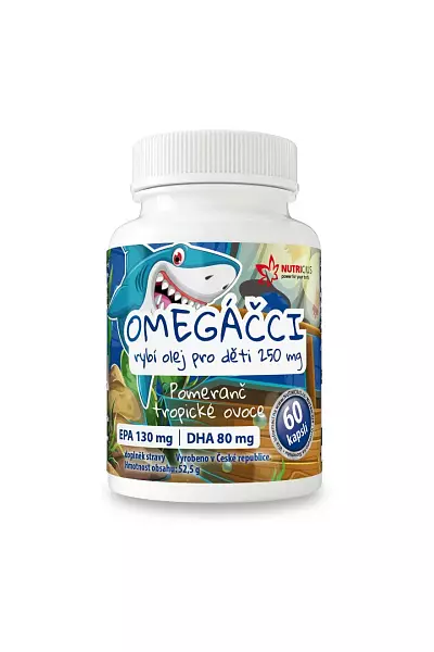 Omegáčci - rybí olej pro děti 250 mg photo