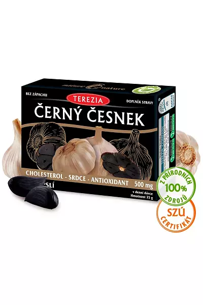 Černý česnek photo