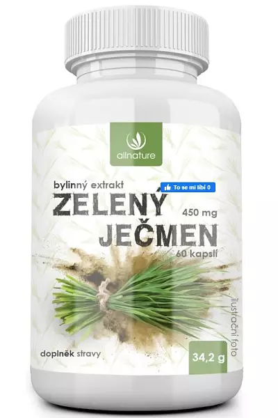 Zelený ječmen - bylinný extrakt allnature photo