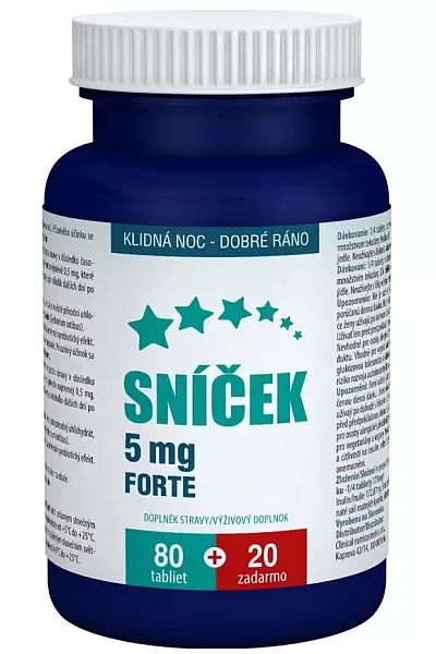 Melatonin - 5 mg Sníček photo