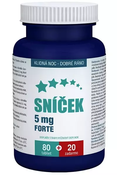 Sníček melatonin 5mg Forte photo