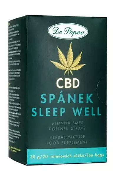 Konopný čaj s CBD Spánek photo