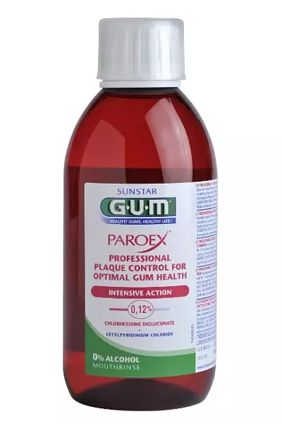 GUM PAROEX ústní voda CHX 0,12% a CPC 0,05% photo