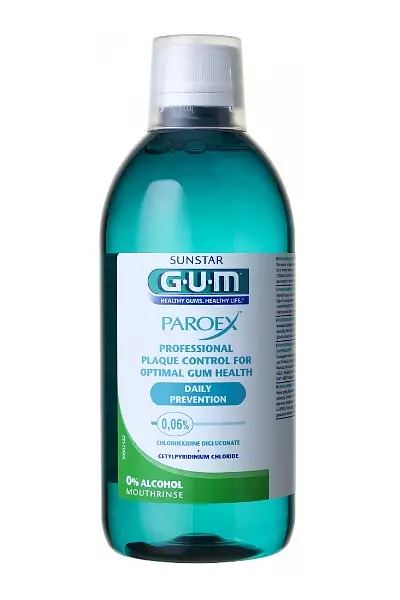 GUM PAROEX ústní voda CHX 0,06 % + CPC 0,05 % photo