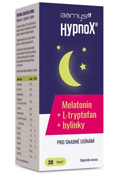 HypnoX® Melatonin, L-tryptofan a bylinky photo