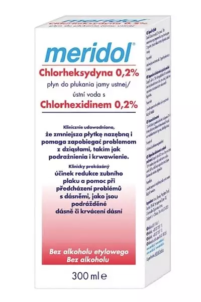 Meridol s chlorhexidinem 0,2% photo