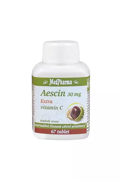 Aescin 30 mg Extra vitamin C photo