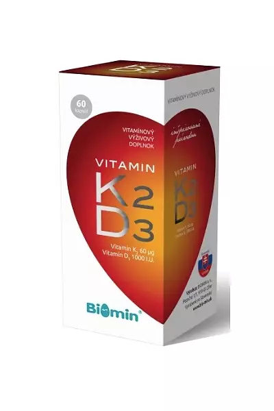 Biomin VITAMIN K2+D3 1000 I.U. photo