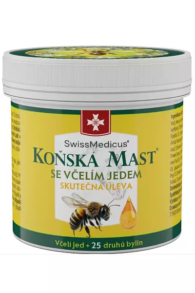 Koňská mast se včelím jedem photo