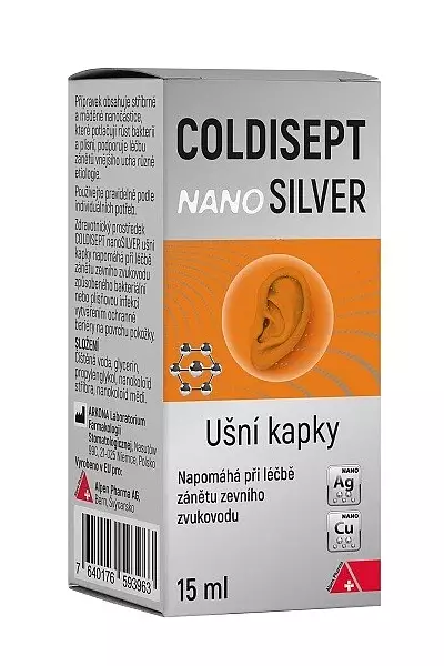 Coldisept nanoSilver ušní kapky photo