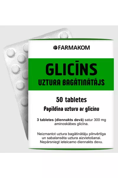 Glicin 50 tablet photo