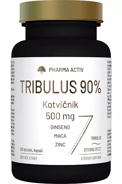 TRIBULUS 90% Kotvičník 500mg Pharma Activ photo