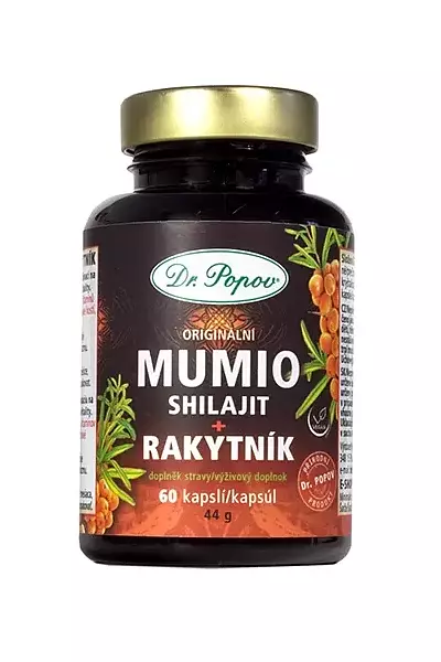 Mumio (Shilajit) s rakytníkem photo