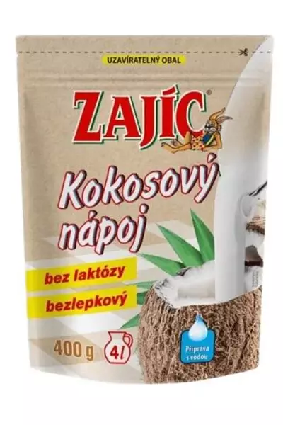 Kokosový nápoj Zajíc sáček photo