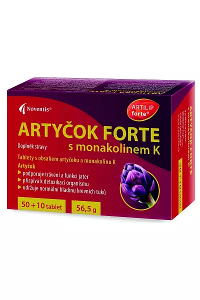 Artyčok forte s monakolinem K photo