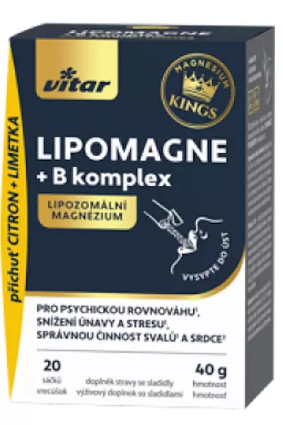 Vitar Kings Lipomagne + B komplex - stick pack photo