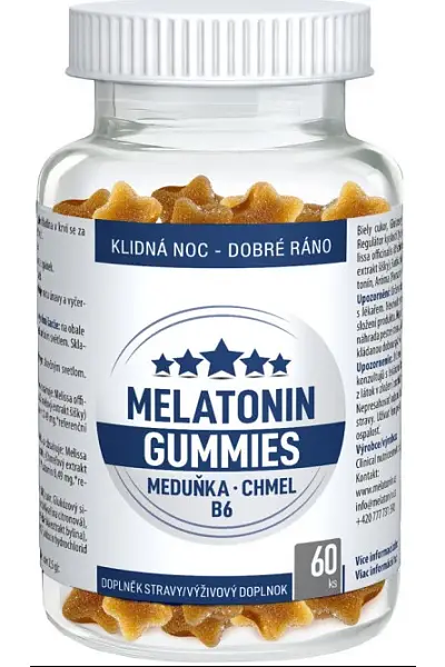 Melatonin GUMMIES Meduňka + Chmel + B6 photo