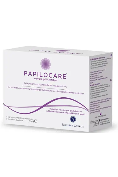 Papilocare vaginalni gel 21x5ml photo