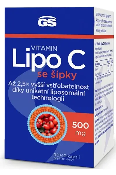 GS Vitamin Lipo C 500 mg se šípky photo