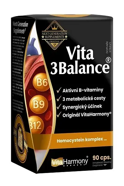 Vita3Balance B6-B9-B12 Homocystein komplex photo