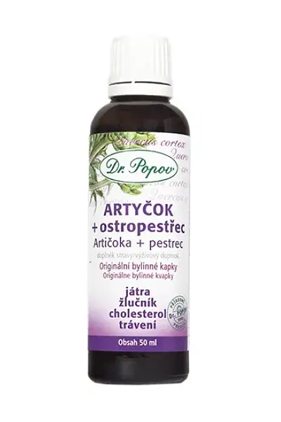 Artyčok + ostropestřec photo