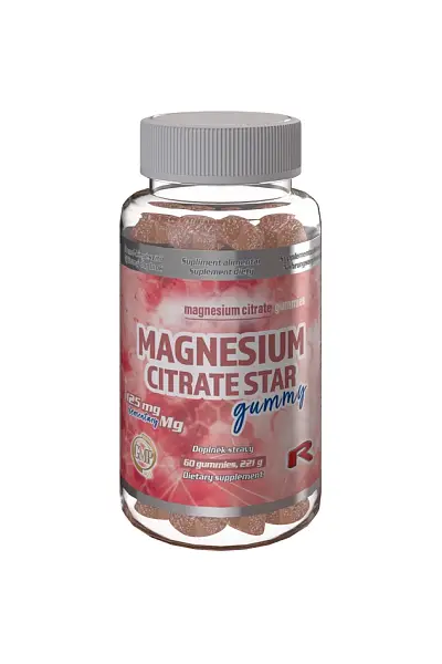 Magnesium Citrate Star gummy photo
