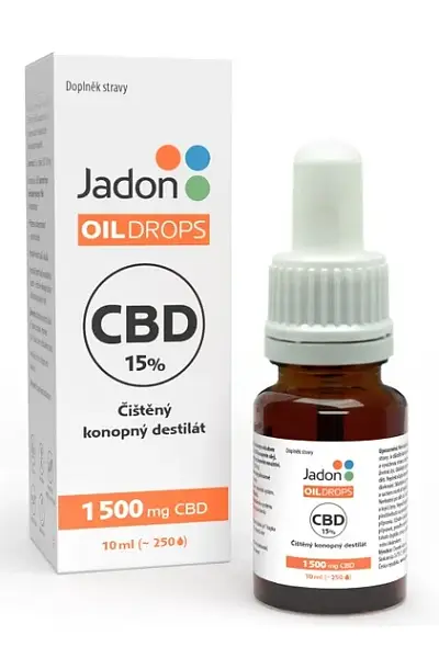 Jadon Oil Drops konopný olej CBD 15% photo