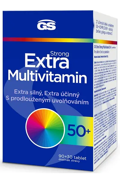 GS Extra Strong Multivitamin 50+ s prodlouženým uvolňováním photo