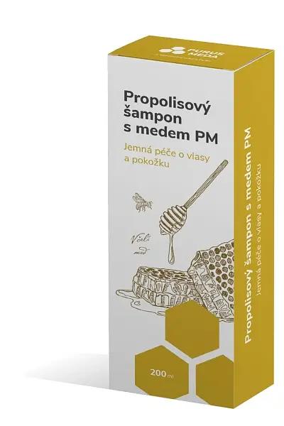 Propolisový šampon s medem PM photo