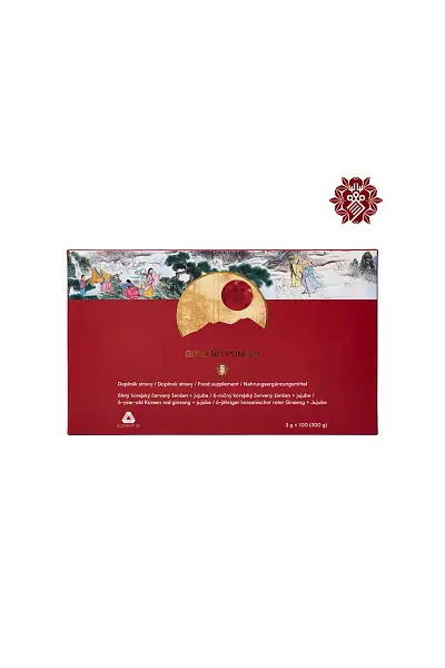 GINSENG PUNGGI | Korejský 6letý ženšen s jujubou | 100 sáčků photo